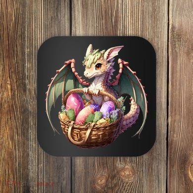 Dragon  Lover - Easter Eggs Basket Coaster