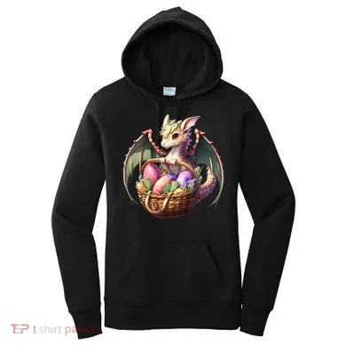 Dragon  Lover - Easter Eggs Basket Women's Hoodie