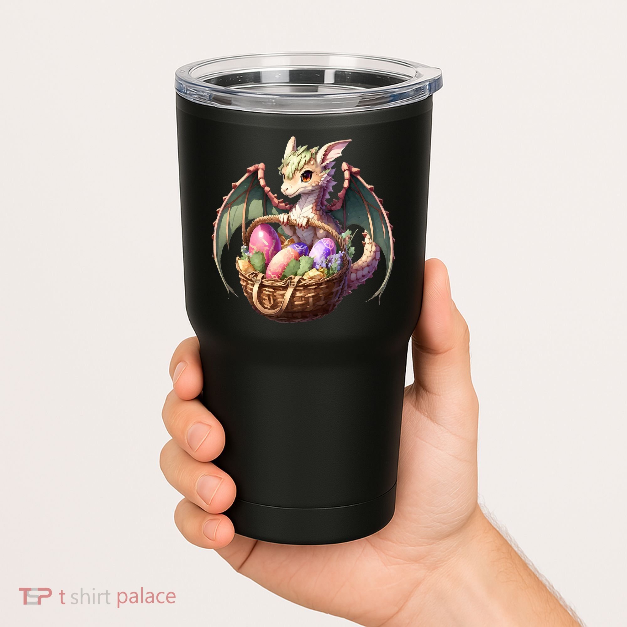 Dragon  Lover - Easter Eggs Basket Tumbler