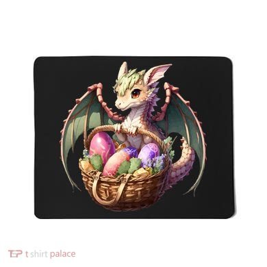 Dragon  Lover - Easter Eggs Basket Mousepad