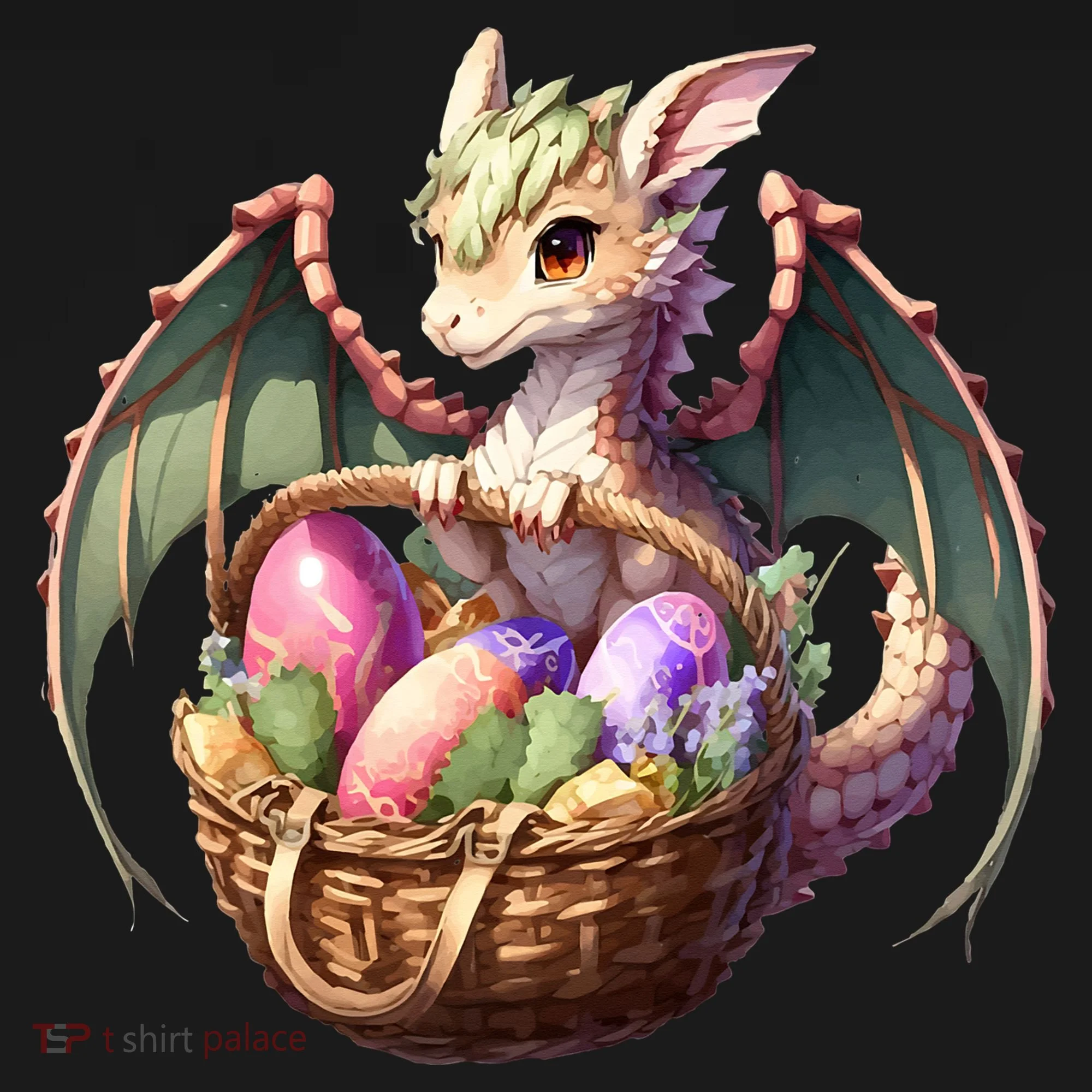 Dragon  Lover - Easter Eggs Basket Women's Tank Top