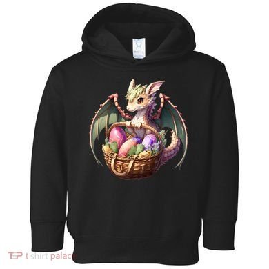 Dragon  Lover - Easter Eggs Basket Toddler Hoodie