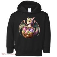 Dragon  Lover - Easter Eggs Basket Toddler Hoodie thumb 0