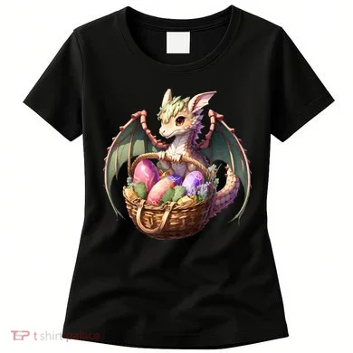 Dragon Lover - Easter Eggs Basket Women's T-Shirt