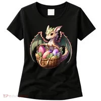 Dragon Lover - Easter Eggs Basket Women's T-Shirt thumb 0