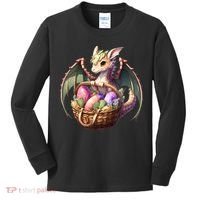 Dragon  Lover - Easter Eggs Basket Kids Long Sleeve Shirt thumb 0