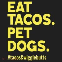 Dog Lover Eat Tacos Pet Dogs Funny Animal Women's Sweatshirt thumb 2