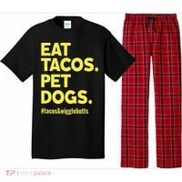 Dog Lover Eat Tacos Pet Dogs Funny Animal Pajama Set thumb 0