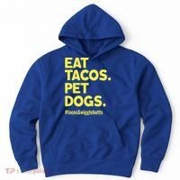 Dog Lover Eat Tacos Pet Dogs Funny Animal Hoodie thumb 0