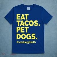 Dog Lover Eat Tacos Pet Dogs Funny Animal T-Shirt thumb 5