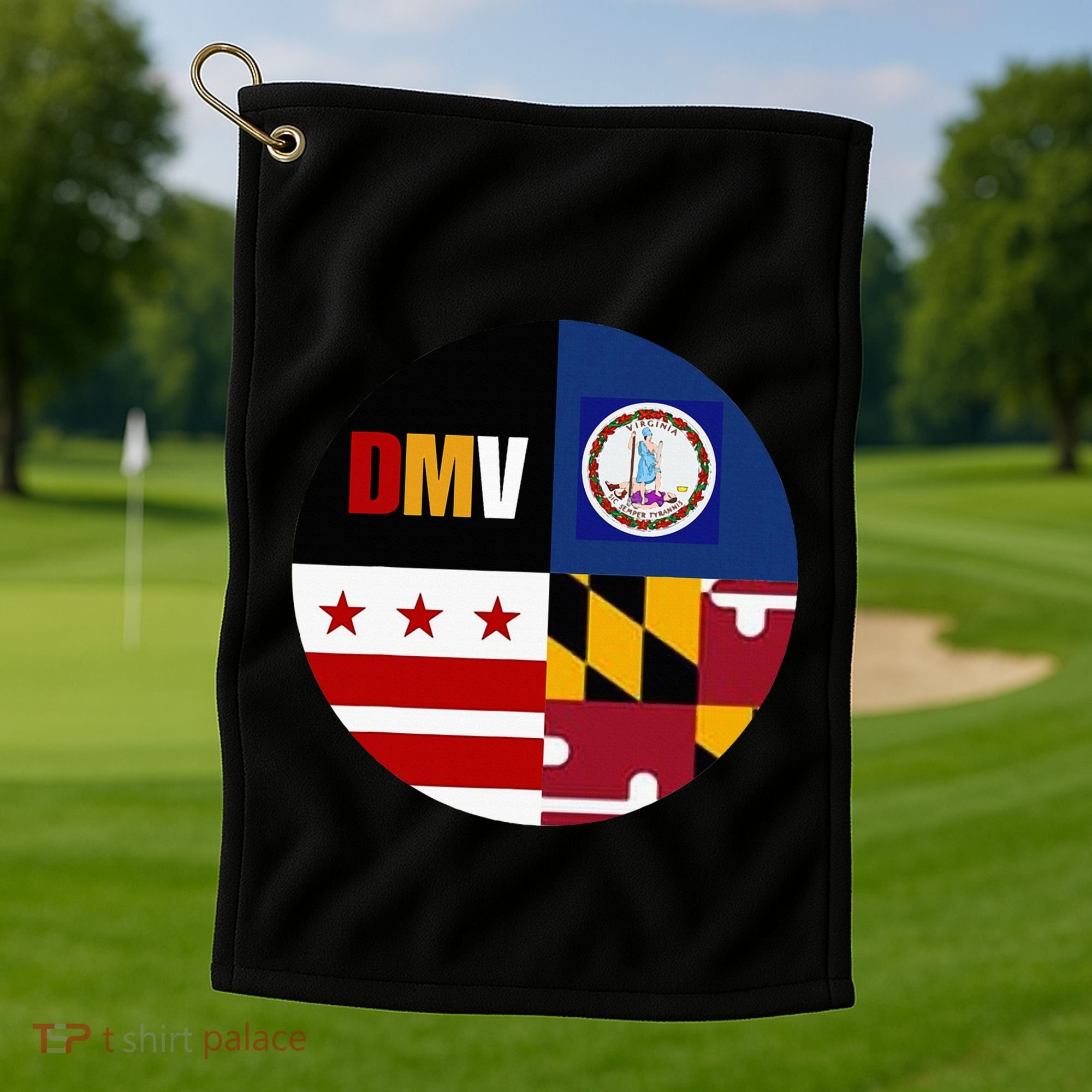 Dmv Love Embrace The Capital Region Golf Towel
