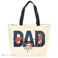 Dad Life Fishing Lover Fathers Day Gift Tote Bag thumb 0