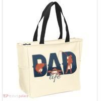 Dad Life Fishing Lover Fathers Day Gift Tote Bag thumb 2