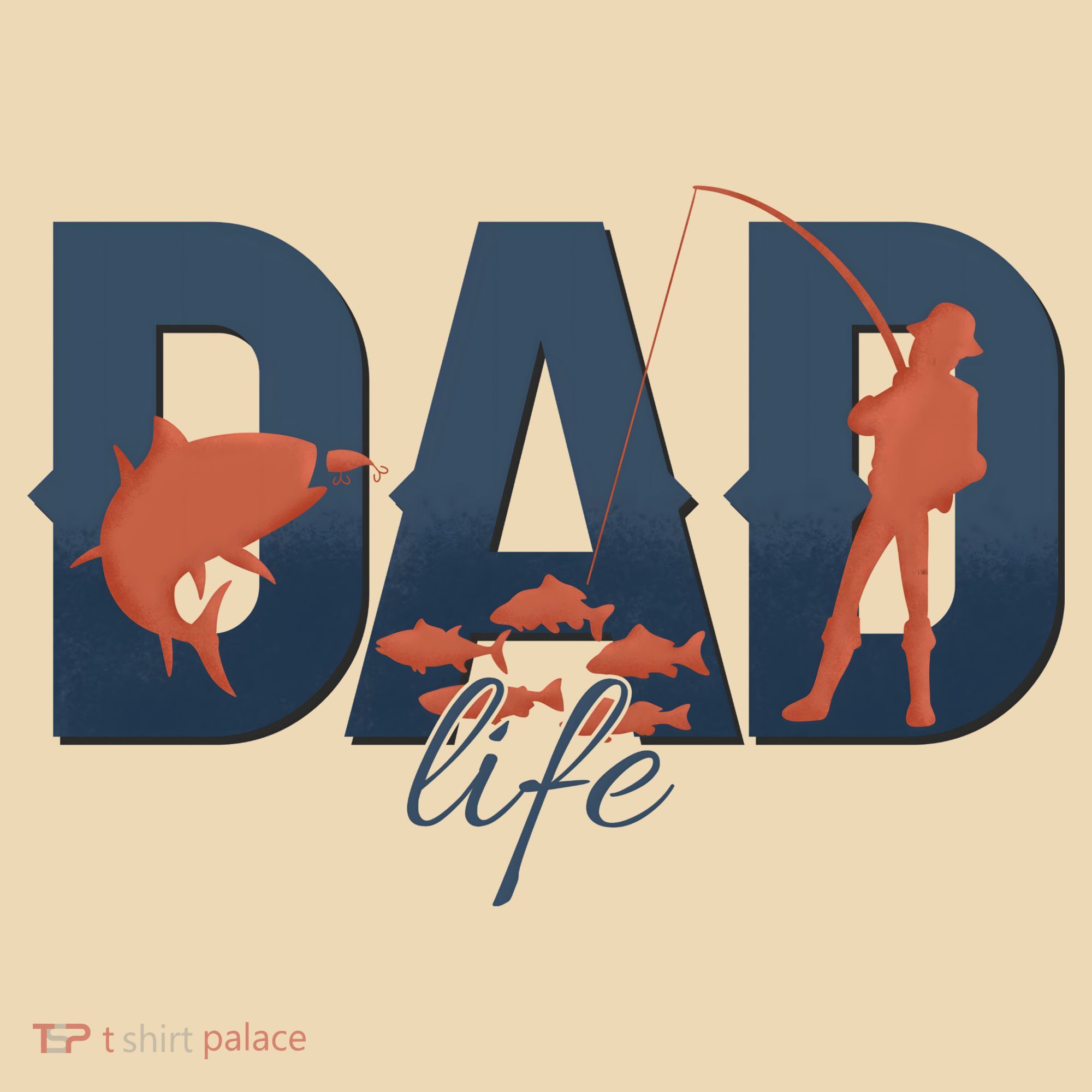 Dad Life Fishing Lover Fathers Day Gift Tote Bag