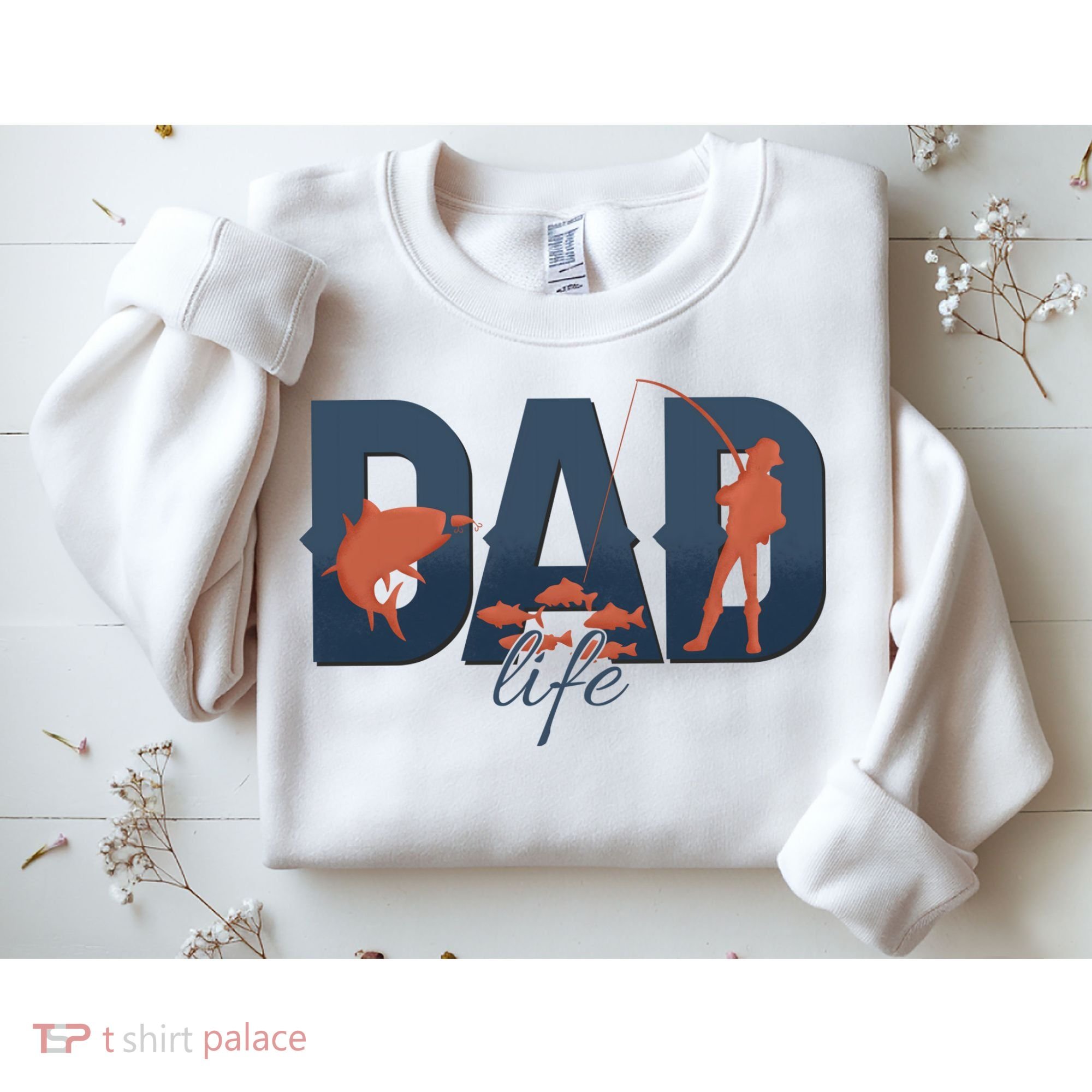 Dad Life Fishing Lover Fathers Day Gift Sweatshirt
