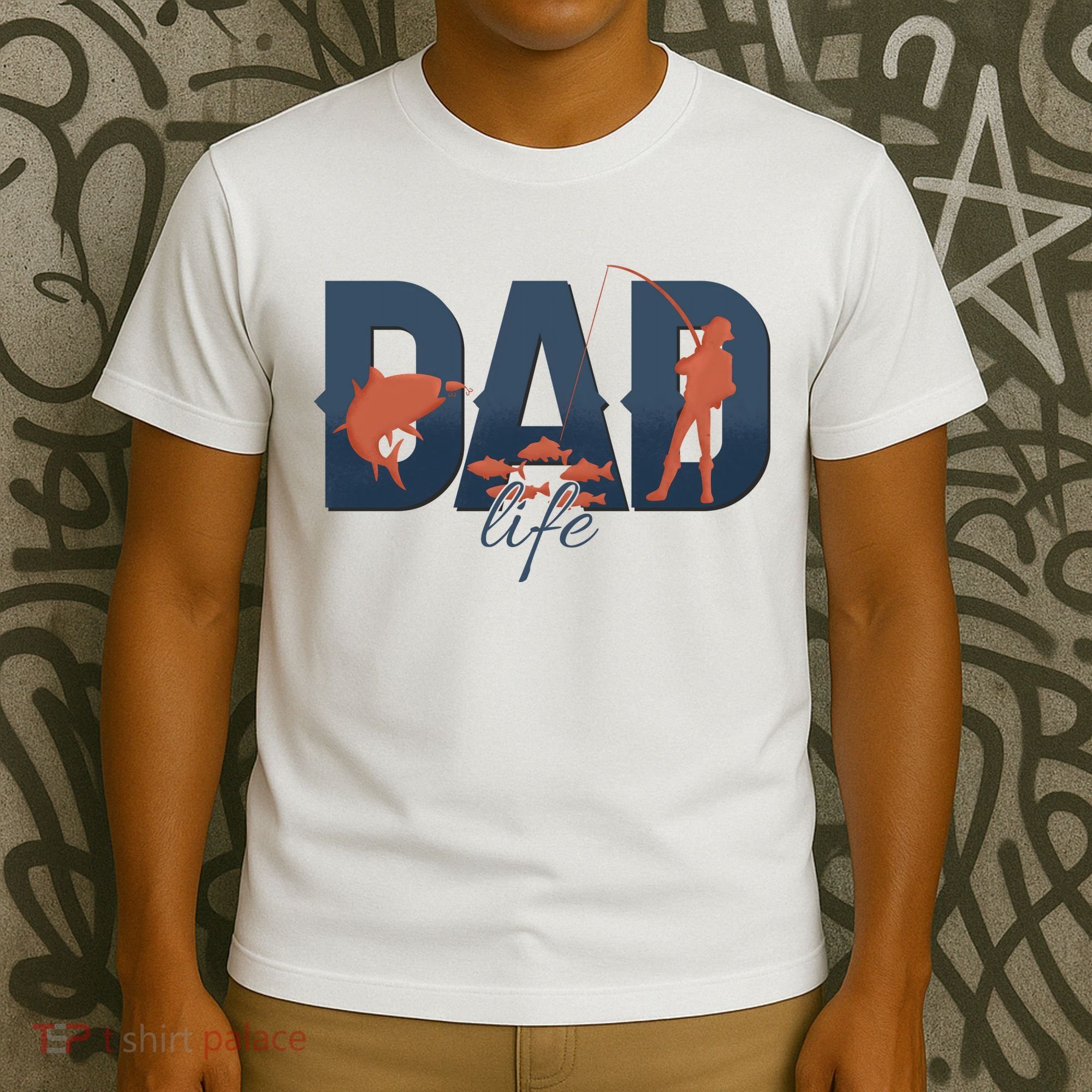Dad Life Fishing Lover Fathers Day Gift T-Shirt