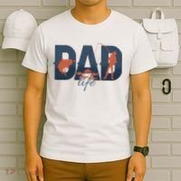 Dad Life Fishing Lover Fathers Day Gift T-Shirt thumb 6