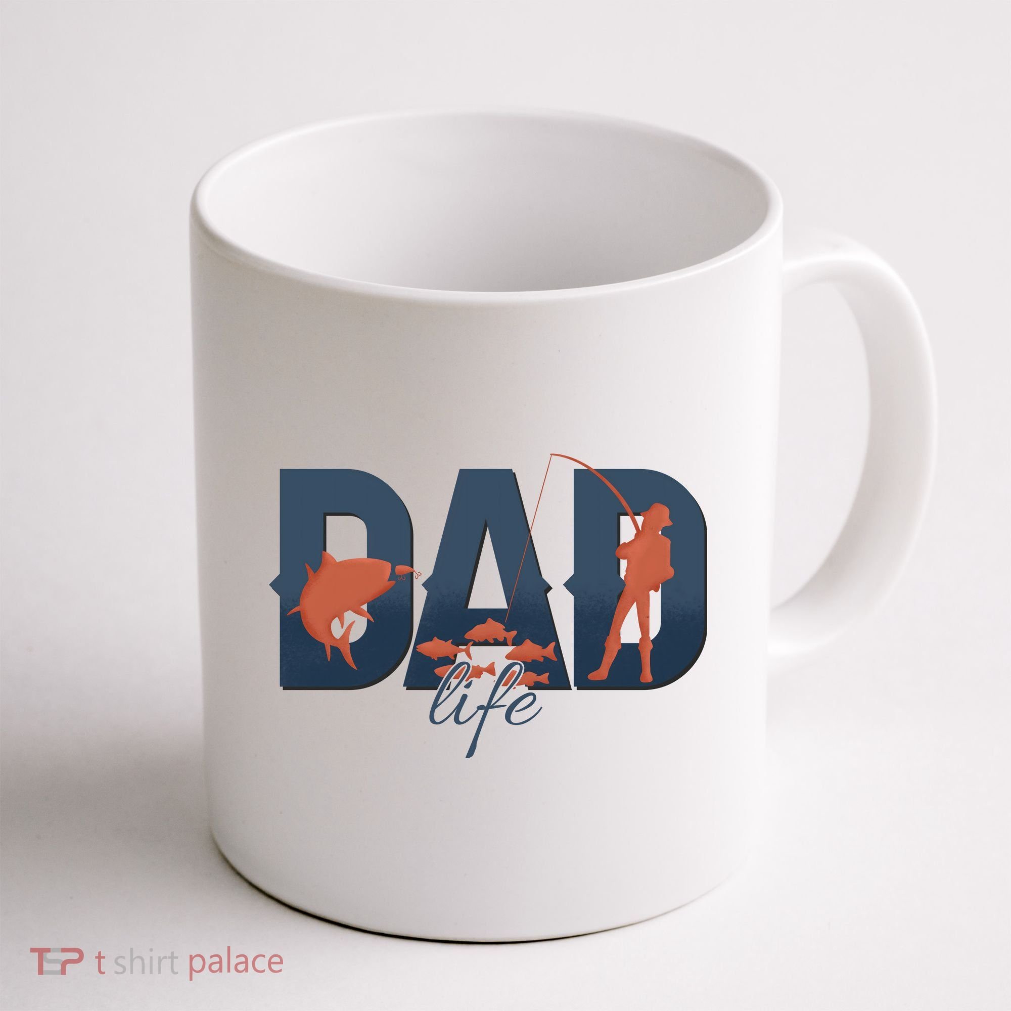 Dad Life Fishing Lover Fathers Day Gift Coffee Mug