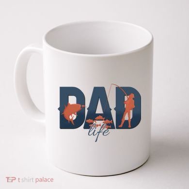 Dad Life Fishing Lover Fathers Day Gift Coffee Mug