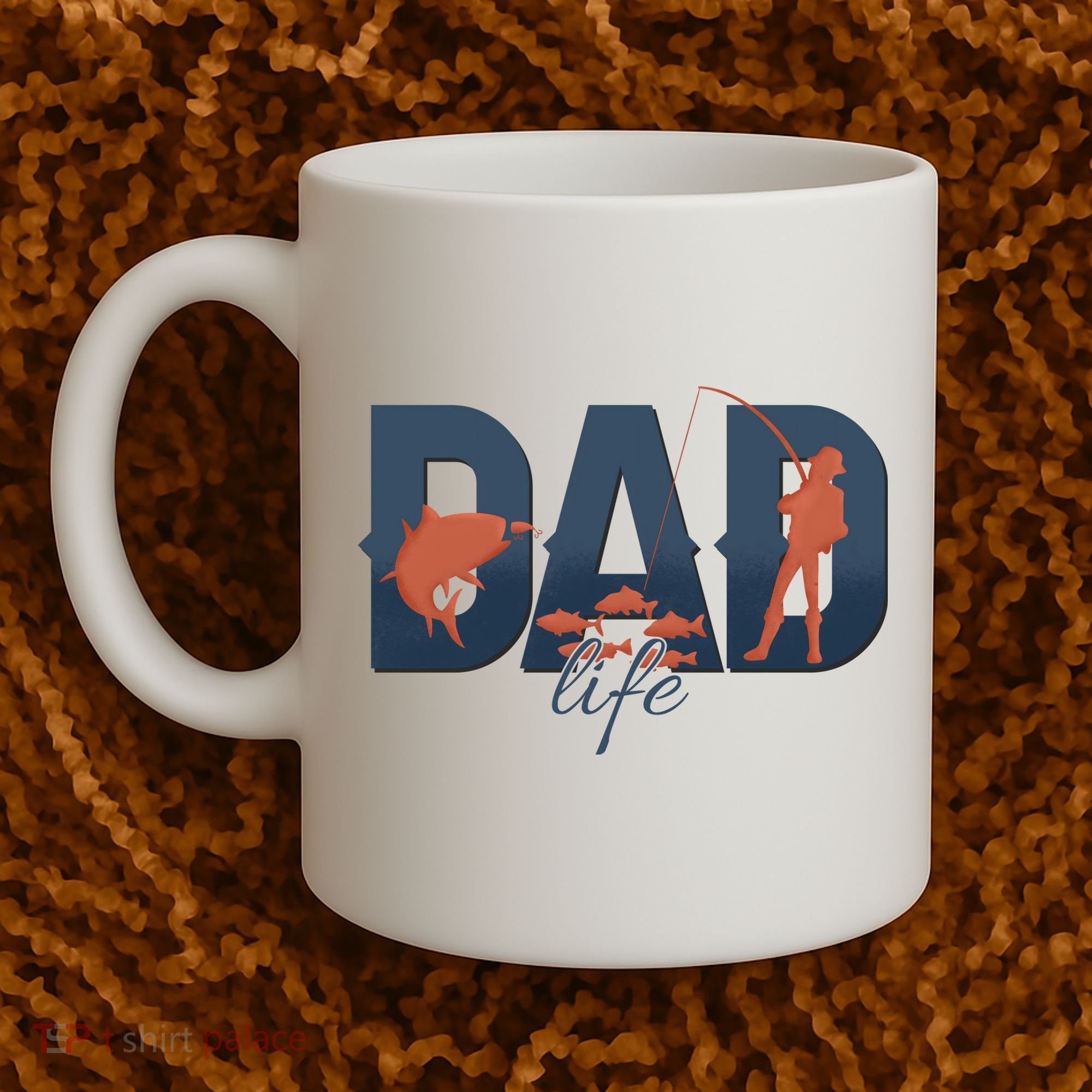Dad Life Fishing Lover Fathers Day Gift Coffee Mug