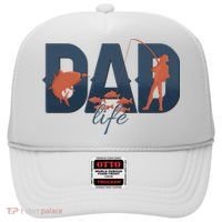 Dad Life Fishing Lover Fathers Day Gift Hat thumb 0