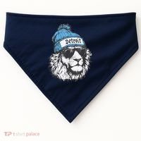 Detroit Lovers Fan Gear USA-Made Doggie Bandana thumb 0