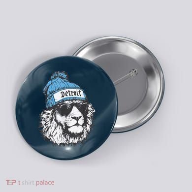 Detroit Lovers Fan Gear Button