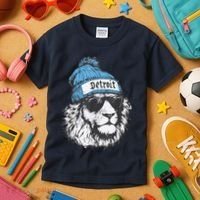 Detroit Lovers Fan Gear Kids T-Shirt thumb 3