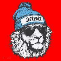 Detroit Lovers Fan Gear Santa Hat thumb 1