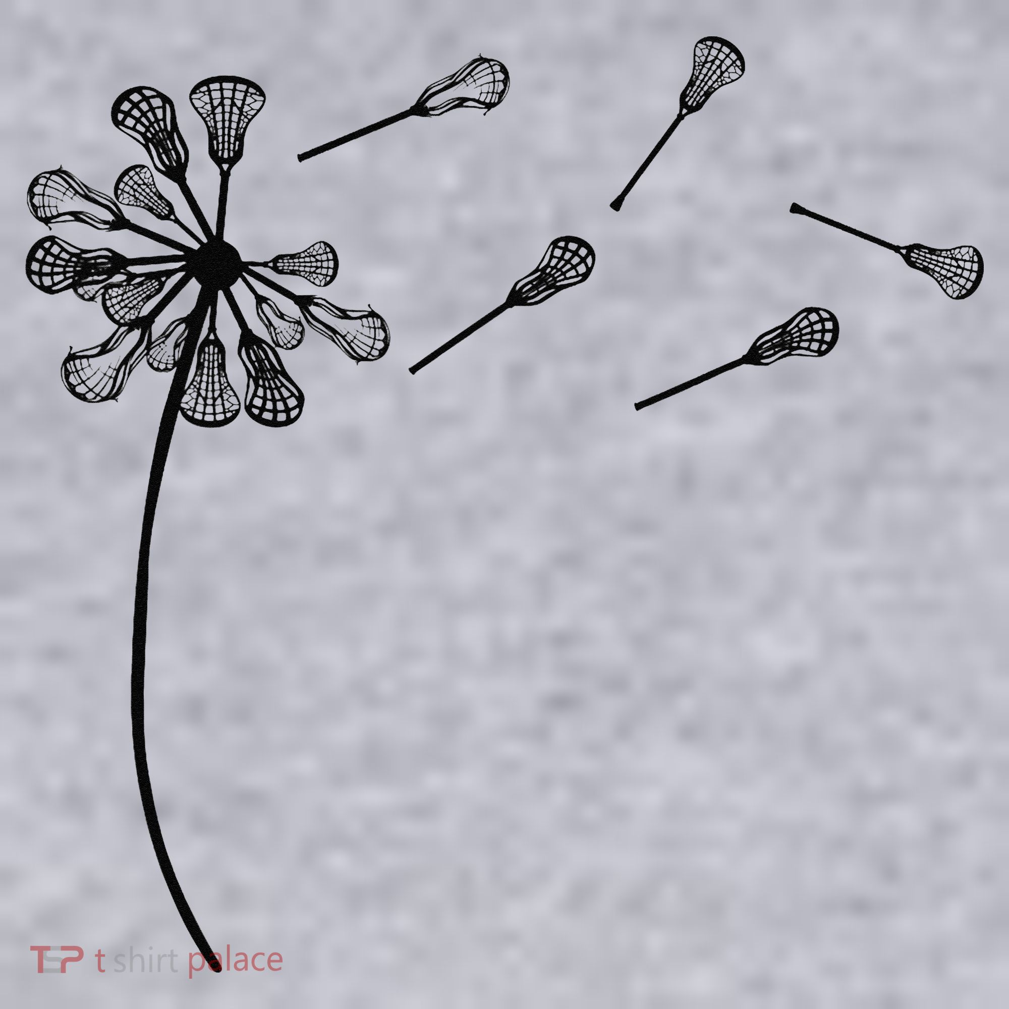 Dandelion Lacrosse for Lacrosse Player Women's Sweatshirt