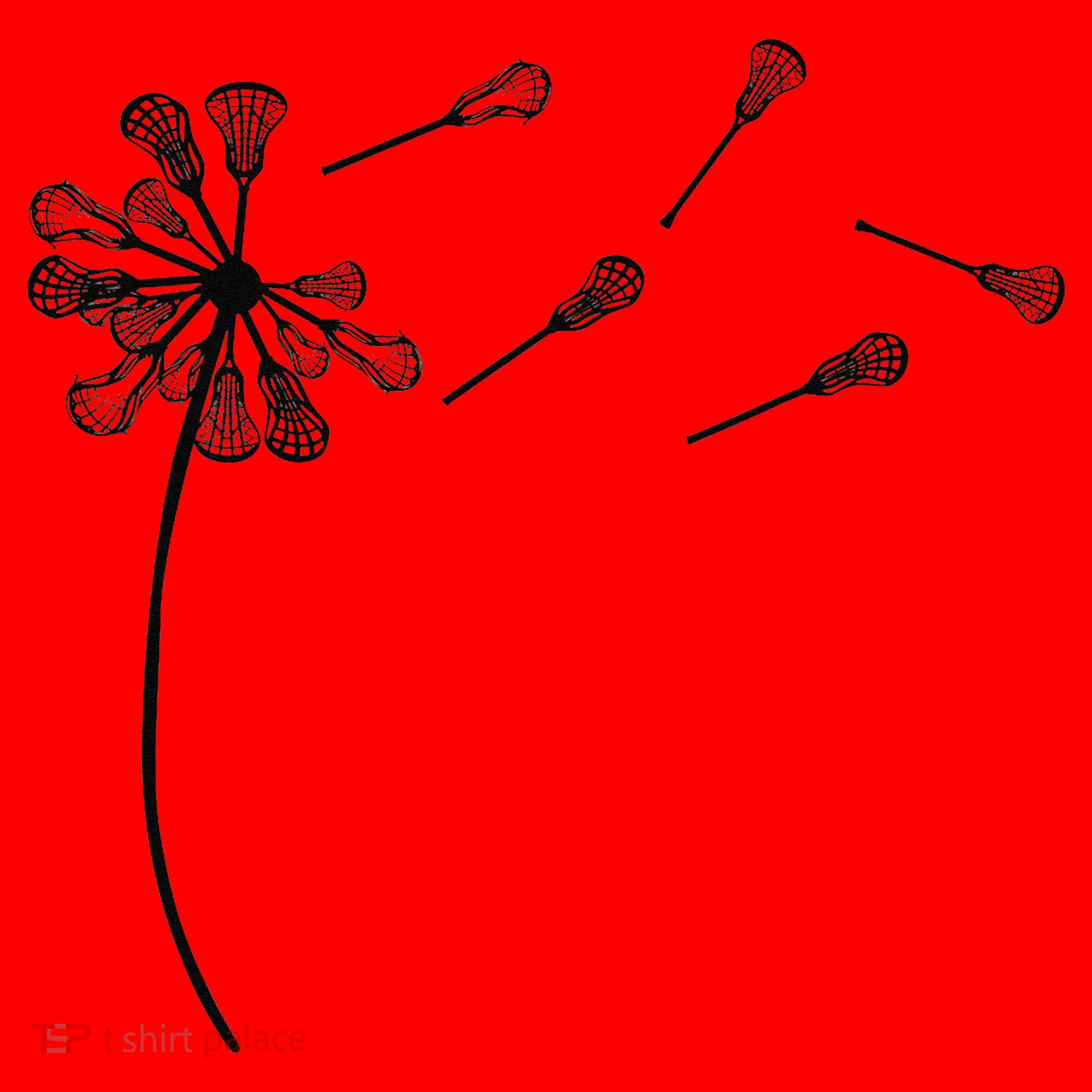 Dandelion Lacrosse for Lacrosse Player Santa Hat