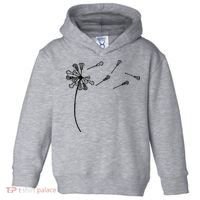 Dandelion Lacrosse for Lacrosse Player Toddler Hoodie thumb 0
