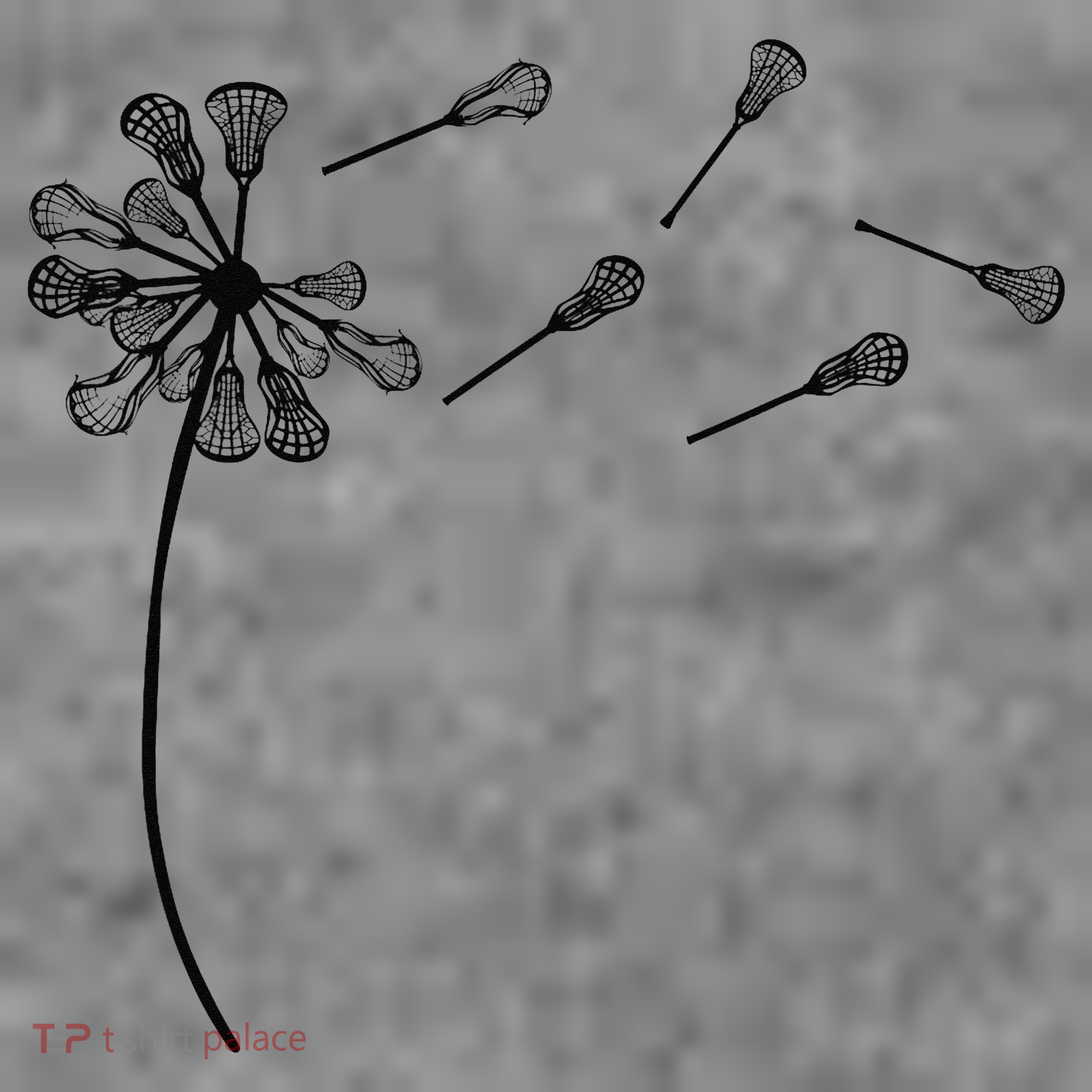 Dandelion Lacrosse for Lacrosse Player Toddler Hoodie
