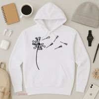 Dandelion Lacrosse for Lacrosse Player Hoodie thumb 3