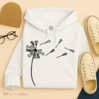 Dandelion Lacrosse for Lacrosse Player Hoodie thumb 4