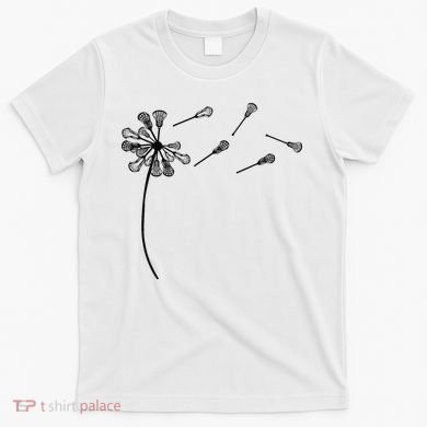 Dandelion Lacrosse for Lacrosse Player T-Shirt
