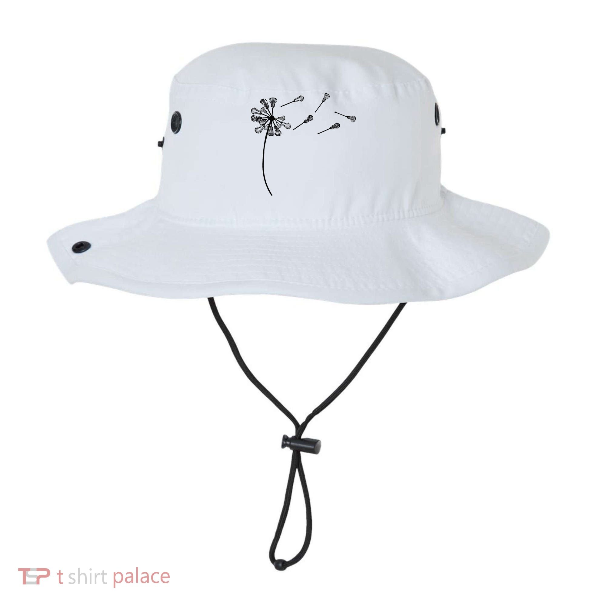 Dandelion Lacrosse for Lacrosse Player Bucket Hat