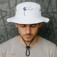 Dandelion Lacrosse for Lacrosse Player Bucket Hat thumb 2
