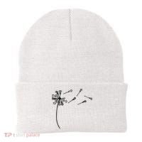 Dandelion Lacrosse for Lacrosse Player Beanie thumb 0