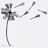 Dandelion Lacrosse for Lacrosse Player Beanie thumb 2