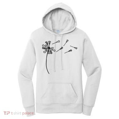 Dandelion Lacrosse for Lacrosse Player Women's Hoodie