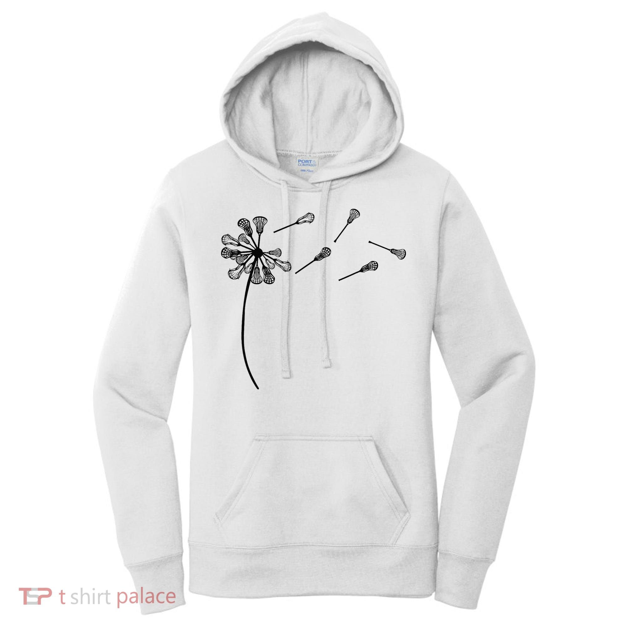 Dandelion Lacrosse for Lacrosse Player Women's Hoodie