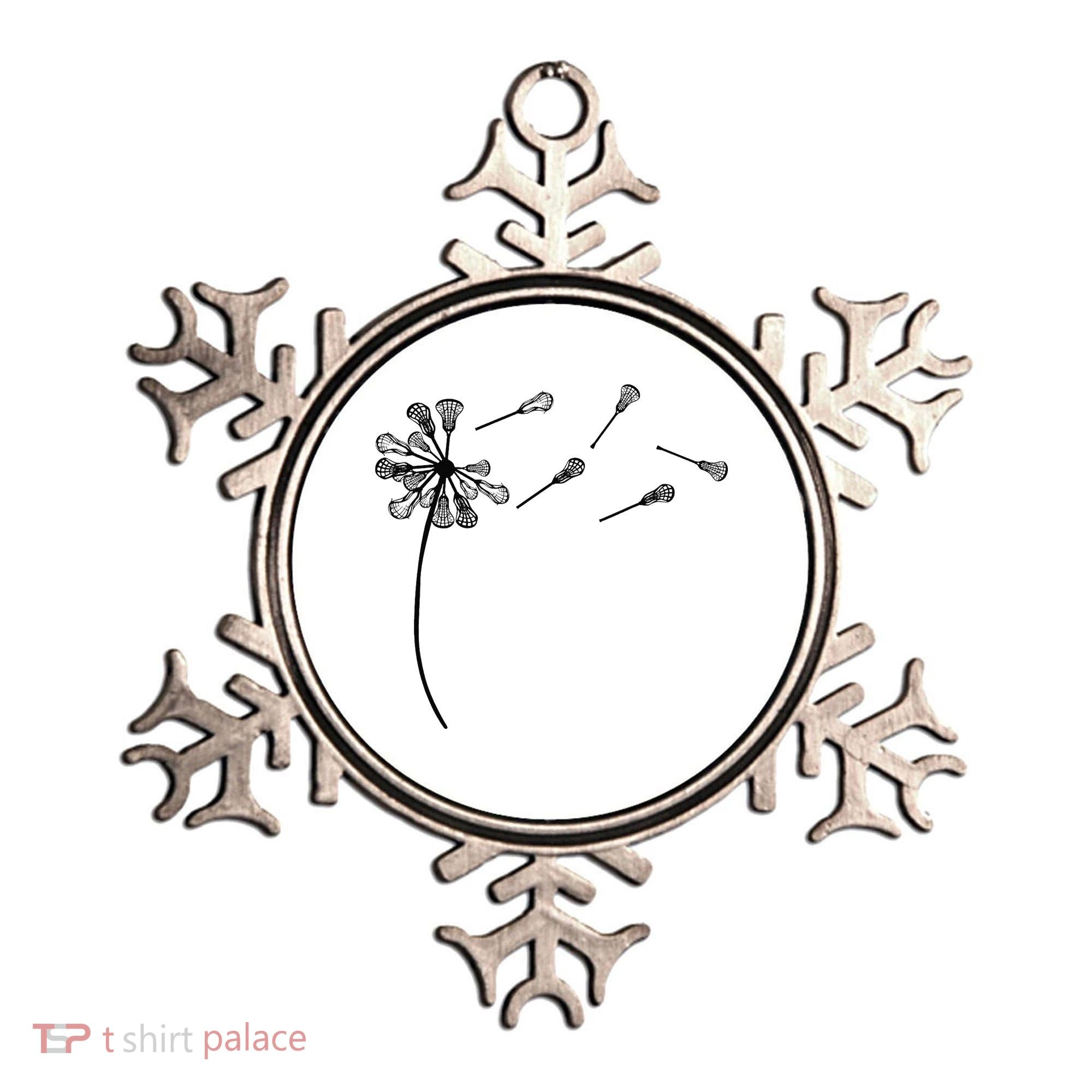 Dandelion Lacrosse for Lacrosse Player Ornament