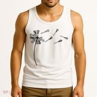 Dandelion Lacrosse for Lacrosse Player Tank Top thumb 3