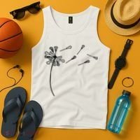 Dandelion Lacrosse for Lacrosse Player Tank Top thumb 4