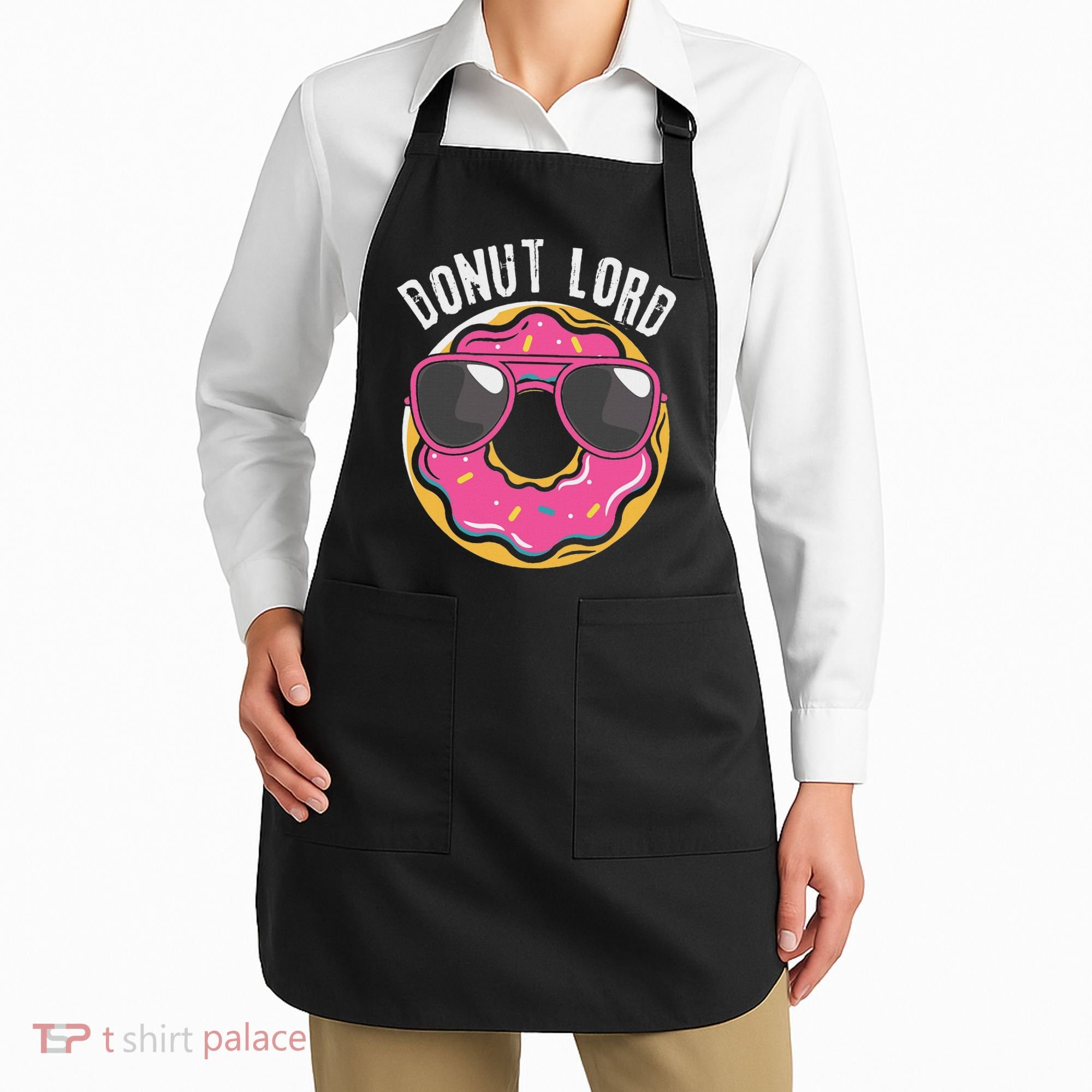 Donut Lord Funny Doughnut Lover Apron