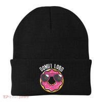 Donut Lord Funny Doughnut Lover Beanie thumb 0