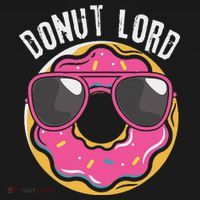 Donut Lord Funny Doughnut Lover Polo thumb 3