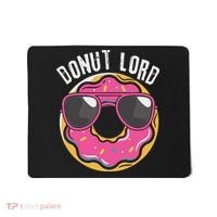 Donut Lord Funny Doughnut Lover Mousepad thumb 0