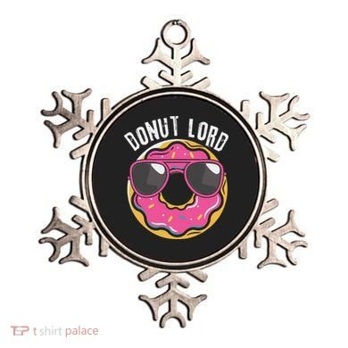 Donut Lord Funny Doughnut Lover Ornament